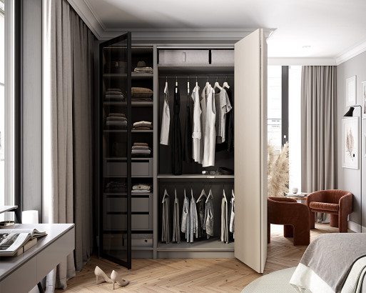 Гардеробный шкаф 1. Basic line